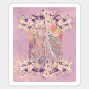 Angel of hope by Renee Lavoie Sticker